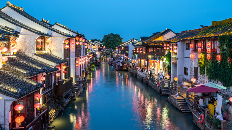 Canal in Suzhou, China