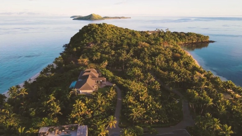 aerial view of Kokomo Private Island