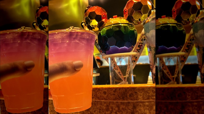 Lemonade and Mickey rainbow cup
