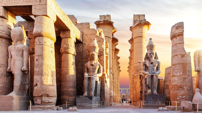 Temple of Luxor in Luxor, Egypt