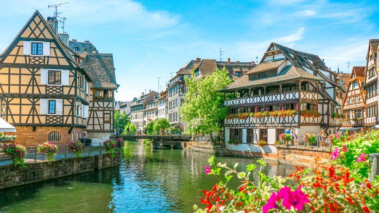 Strasbourg France riverfront