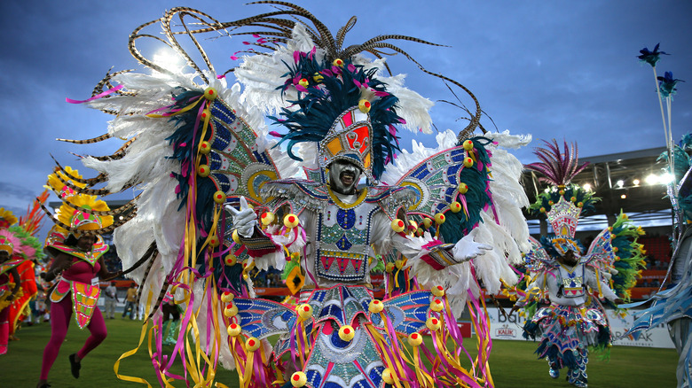 Junkanoo Bahamas costume dance festival