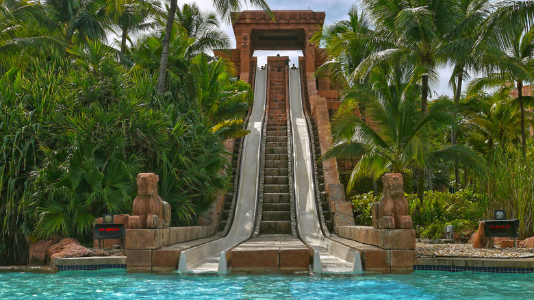 Aquaventure Atlantis Bahamas water slide