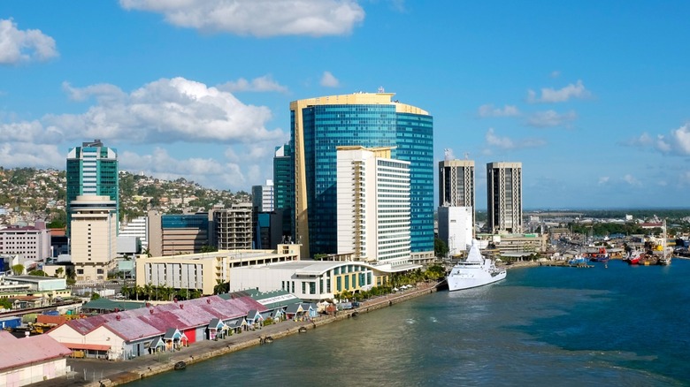 Port of Spain skyscraper skyline