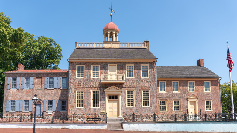 New Castle Delaware court house museum historic building