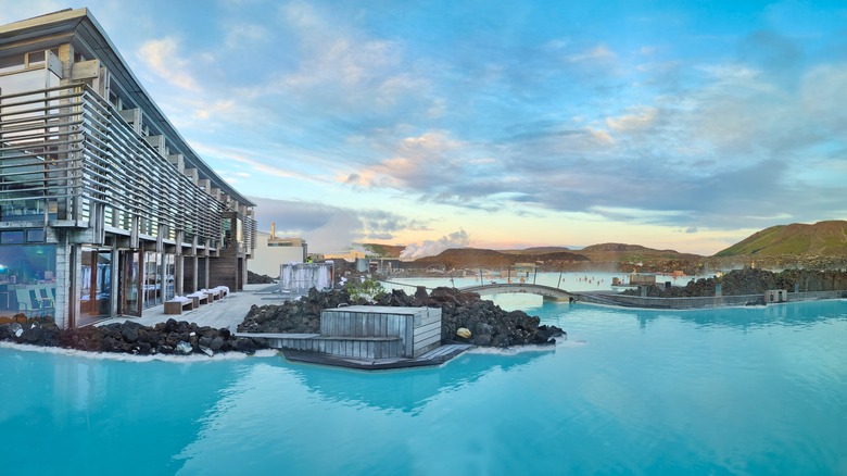 Iceland's famous Blue Lagoon complex
