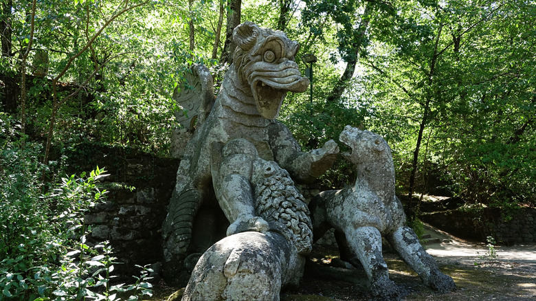 Sculptures in the park