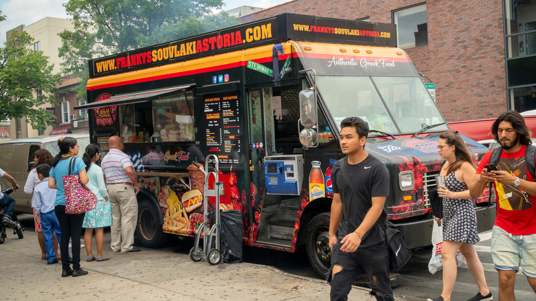 Franky's Souvlaki food truck