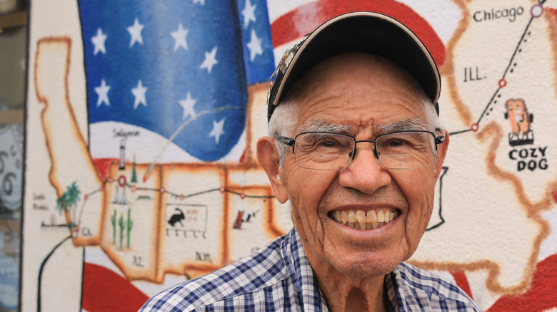 Angel Delgadillo Guardian Angel of Route 66 portrait shot