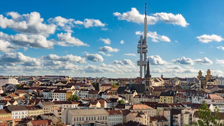 Žižkov and TV tower