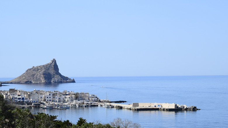 Seaside village of Marettimo