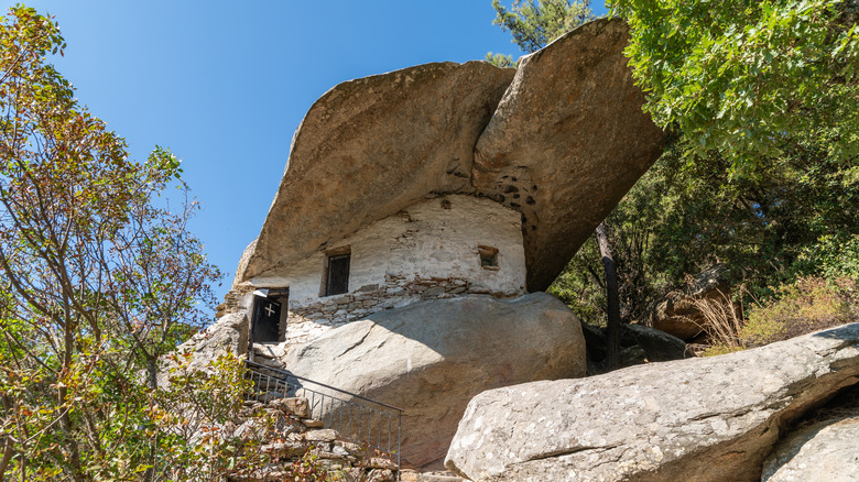 Traditional church in Ikaria, Greece