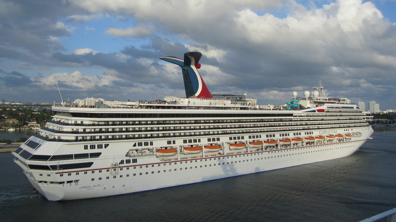 Large cruise ship