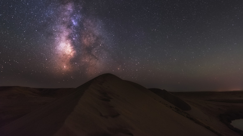 The Milky Way from Bruneau Dunes State Park in Idaho