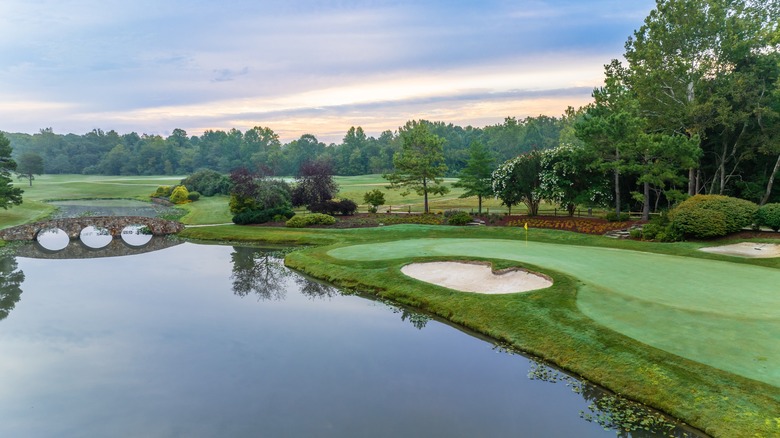 Renditions Golf Course Augusta National 12th hole