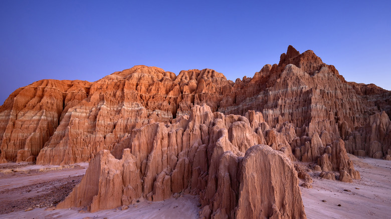 The Moon Caves at Cathedral Gorge State Park