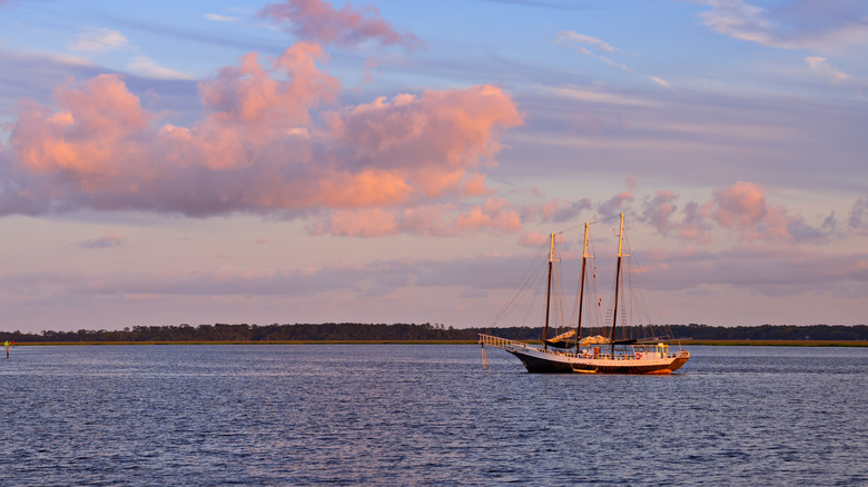 Schooner on St Marys River