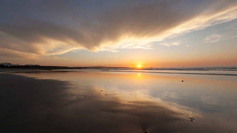 Sunset Paternoster Beach South Africa