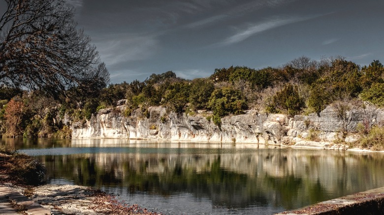 Blue Hole in Georgetown, Texas