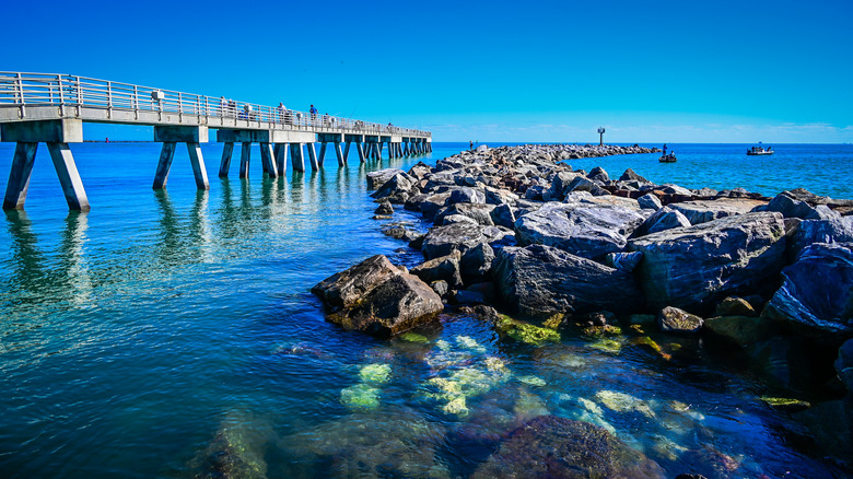 Jetty Park Pier in Florida