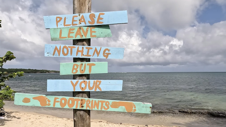 Hog Island sign