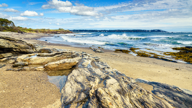 crescent beach state park near cape elizabeth maine