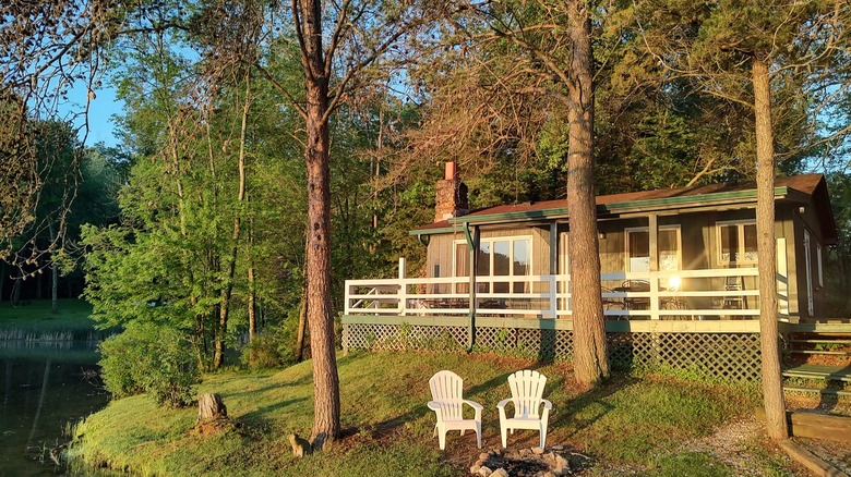 Peach Blossom cabin at Wasatch Lake