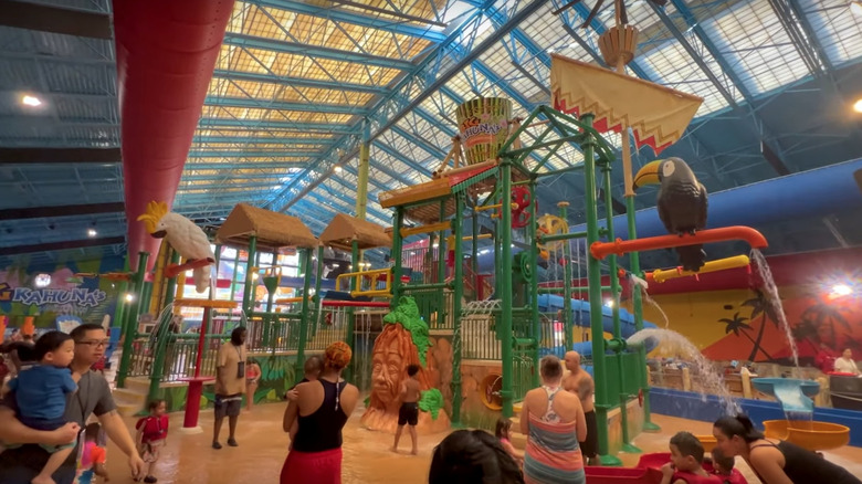 Play area at Big Kahuna's