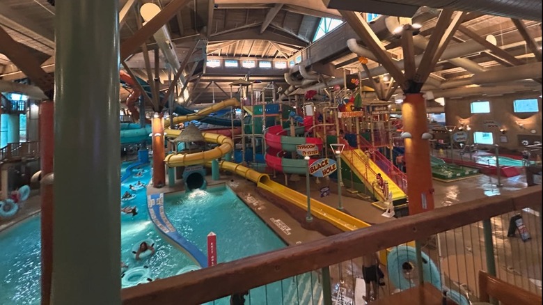 Slides at Splash Lagoon, Pennsylvania