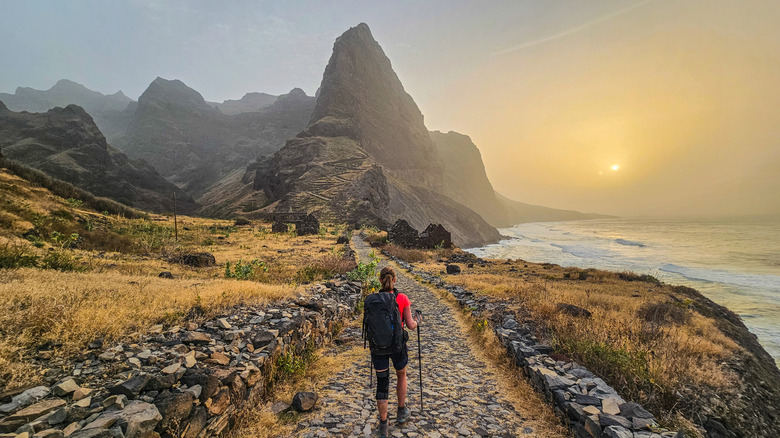 Hiking around the volcanic islands of Cape Verde