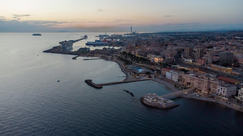 The port of Civitavecchia