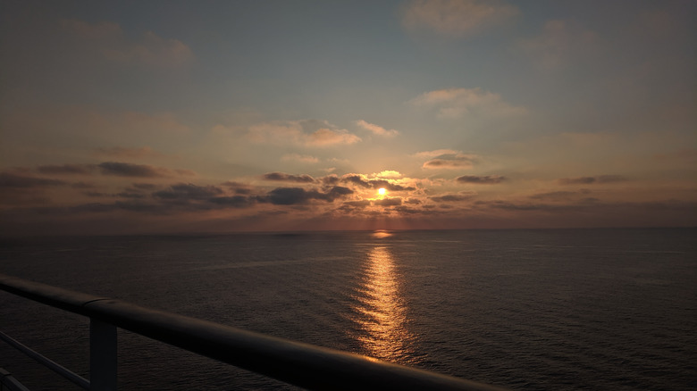 Sunset over Civitavecchia