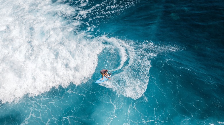 Surfer at Balian Beach