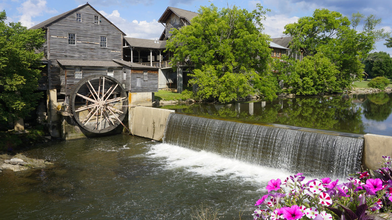 Historic mill in Pigeon Forge, Tennessee