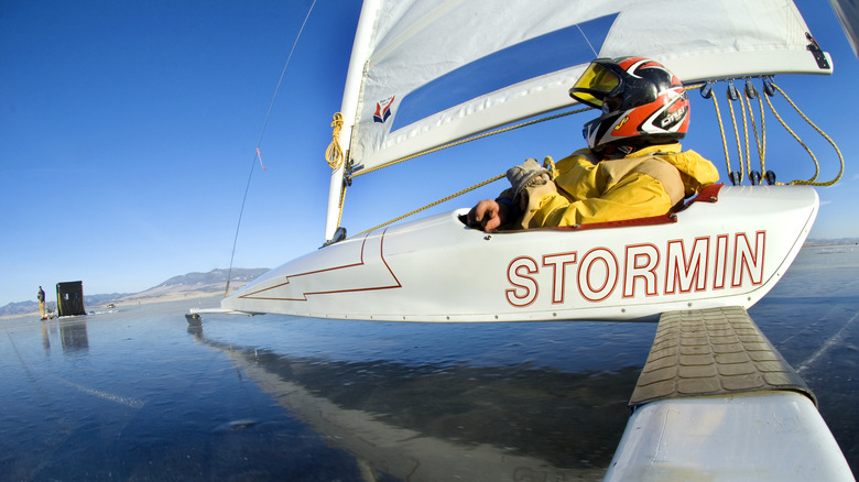 ice sailing