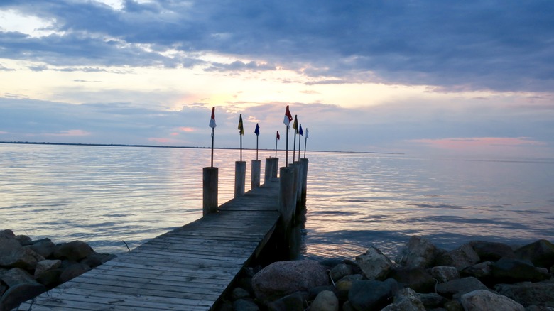 dock on Lake Winnebago