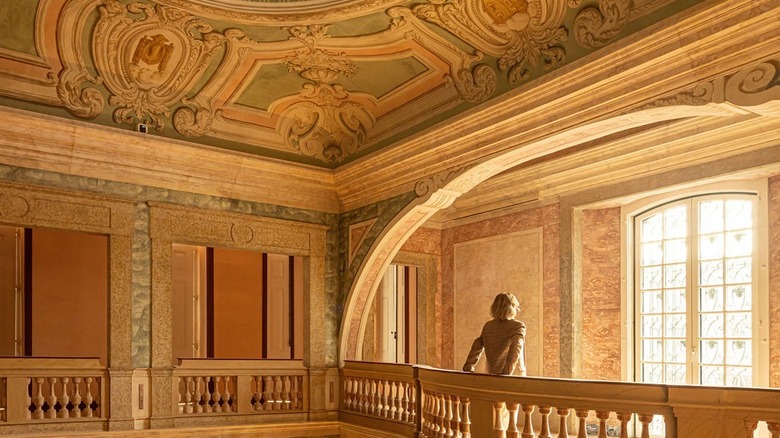 Inside the restored chapel in MACAM