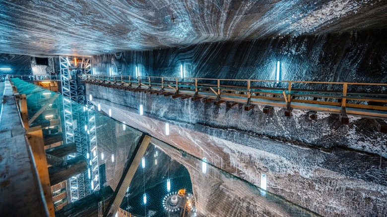 Inside the Salina Turda