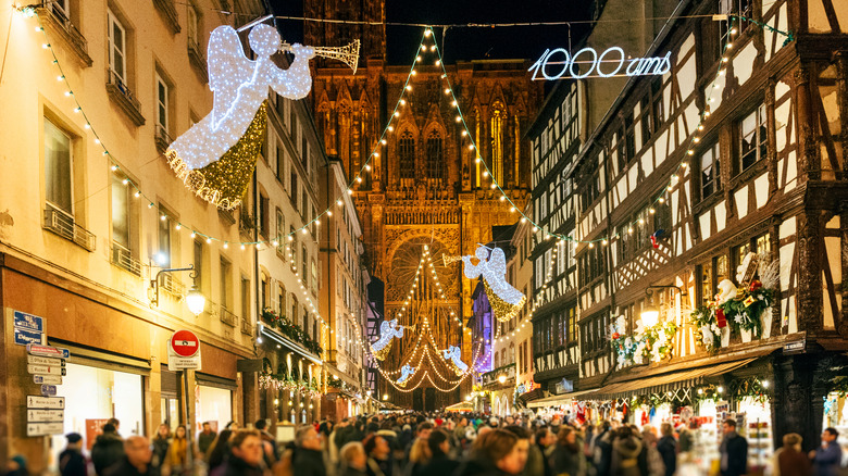 Strasbourg during Christmas market season