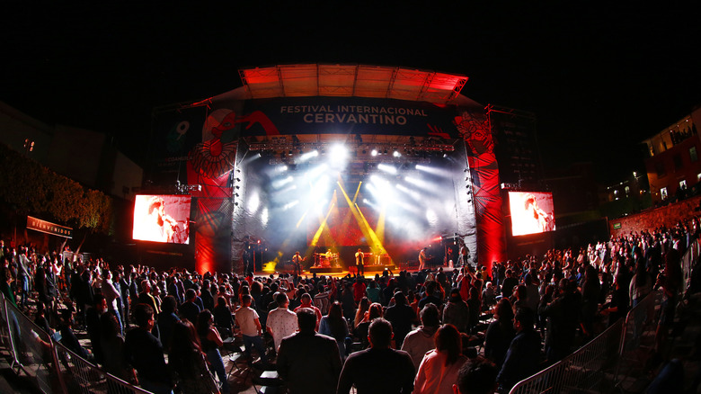 Main stage of the Cervantino Festival