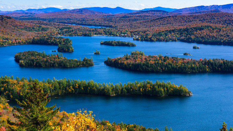 View from atop Castle Rock