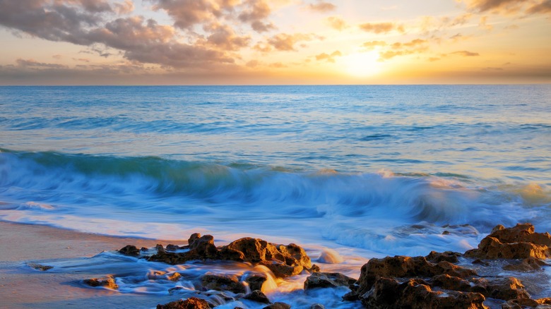 Sunrise at Coral Cove Park Florida