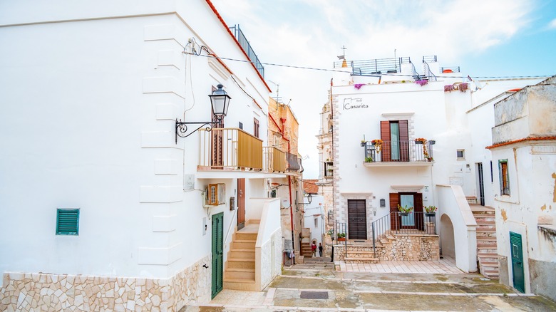 Walking the streets of Vieste