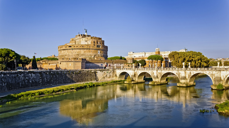 Tiber River in daylight