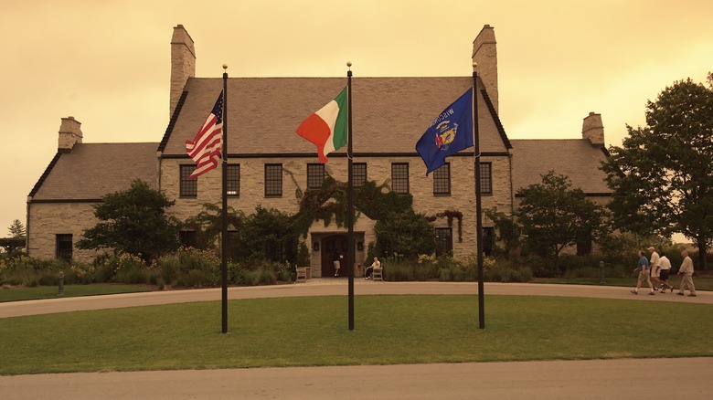 Exterior of Whistling Straits golf club