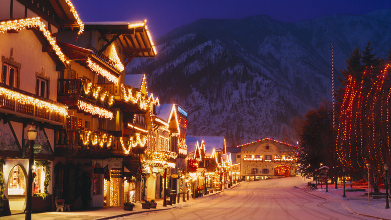 Winter in Leavenworth, Washington