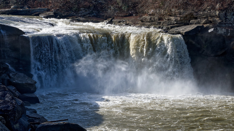 Cumberland Falls on the Kentucky Wildlands Waterfall Trail