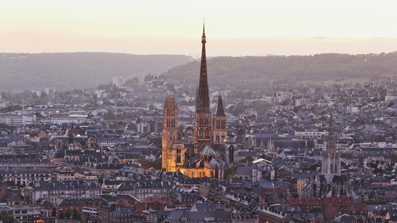 Rouen skyline