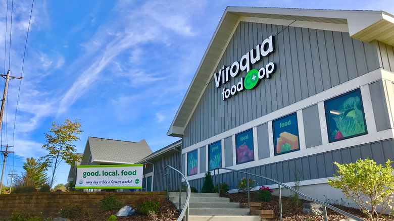 Viroqua Food Co-Op store in Viroque, Wisconsin