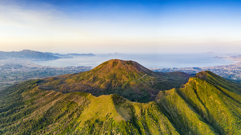 Sunrise over Mount Vesuvius